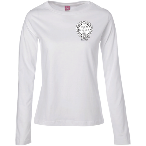 NFD&MA 3588 LAT Ladies' LS Cotton T-Shirt