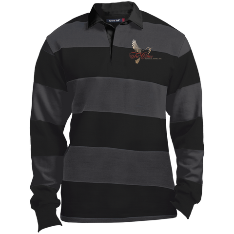 Tri-Cities Funeral Home ST301 Sport-Tek LS Rugby Polo