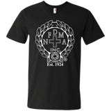 NFD&MA 982 Anvil Men's Printed V-Neck T-Shirt