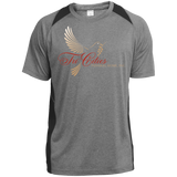 Tri-Cities Funeral Home ST361 Sport-Tek Heather Colorblock Poly T-Shirt