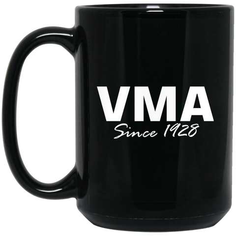VMA BM15OZ 15 oz. Black Mug
