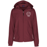 NFD&MA LST76 Sport-Tek Ladies' Jersey-Lined Hooded Windbreaker