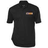 Lavenders Funeral Service ST695 Sport-Tek Performance Textured Three-Button Polo