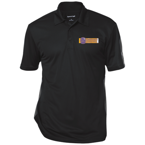 Lavenders Funeral Service ST695 Sport-Tek Performance Textured Three-Button Polo