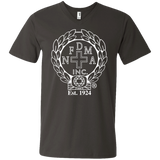 NFD&MA 982 Anvil Men's Printed V-Neck T-Shirt