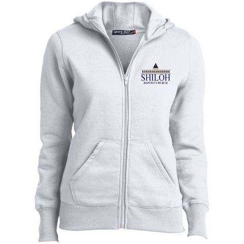 Shiloh Baptist Church L265 Sport-Tek Ladies' Full-Zip Hoodie