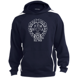 NFD&MA ST265 Sport-Tek Sleeve Stripe Sweatshirt with Jersey Lined Hood
