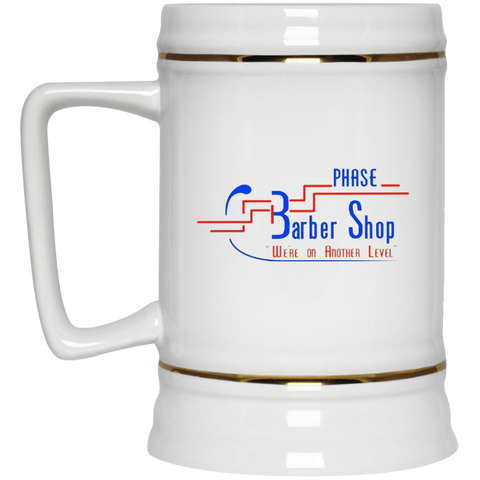 Phase 3 BarberShop 22217 Beer Stein 22oz.