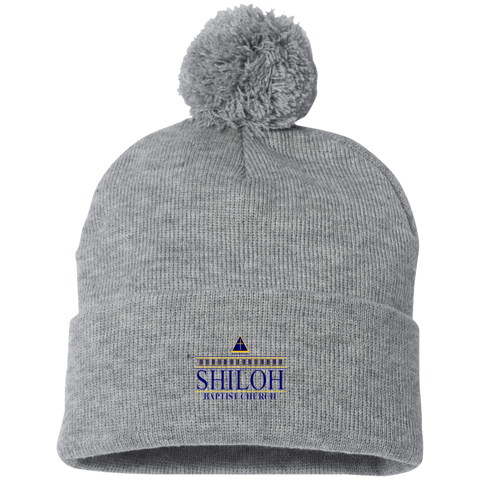 Shiloh Baptist Church SP15 Sportsman Pom Pom Knit Cap