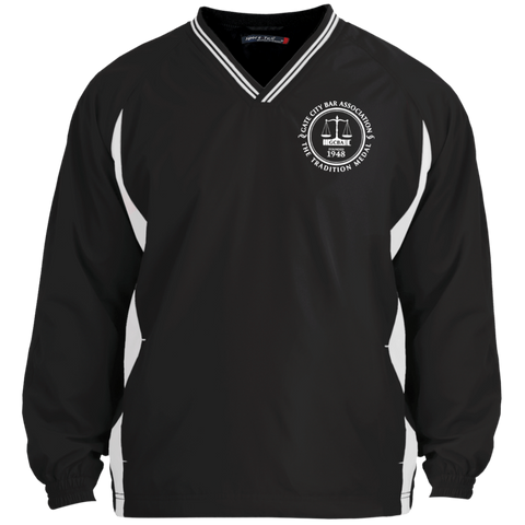 Gate City Bar Association JST62 Sport-Tek Tipped V-Neck Windshirt