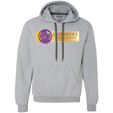 Lavenders Funeral Service G925 Gildan Heavyweight Pullover Fleece Sweatshirt