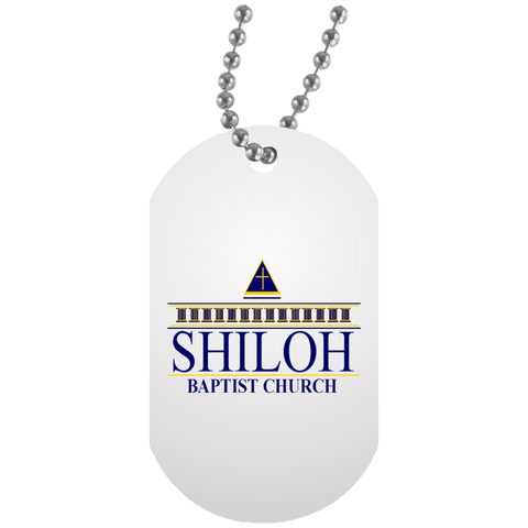 Shiloh Baptist Church UN5588 White Dog Tag
