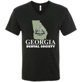 Georgia Dental Society (GDS) NL6040 Next Level Men's Triblend V-Neck T-Shirt