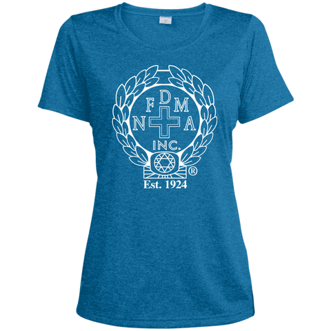 NFD&MA LST360 Sport-Tek Ladies' Heather Dri-Fit Moisture-Wicking T-Shirt