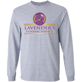 Lavenders Funeral Service G240 Gildan LS Ultra Cotton T-Shirt