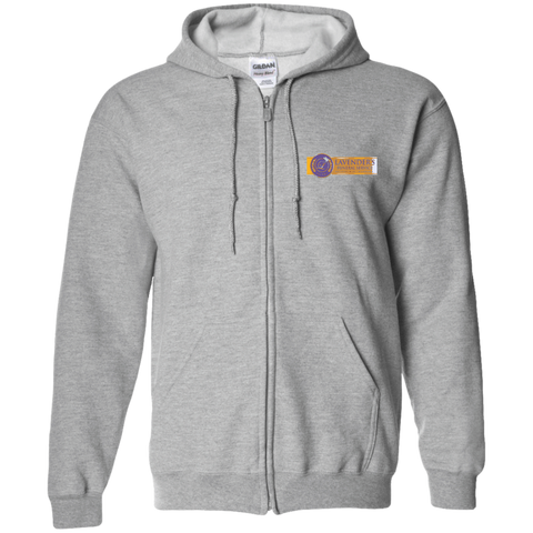 Lavenders Funeral Service G186 Gildan Zip Up Hooded Sweatshirt