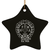 NFD&MA SUBORNS Ceramic Star Ornament