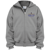 Shiloh Baptist Church PC90YZH Port & Co. Youth Full Zip Hoodie