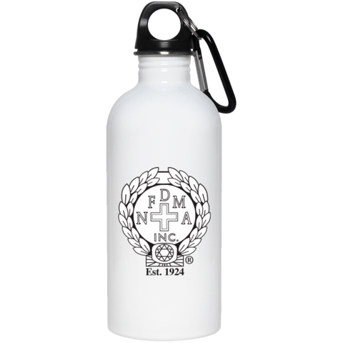 NFD&MA 23663 20 oz. Stainless Steel Water Bottle