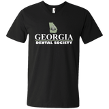 Georgia Dental Society (GDS) 982 Anvil Men's Printed V-Neck T-Shirt