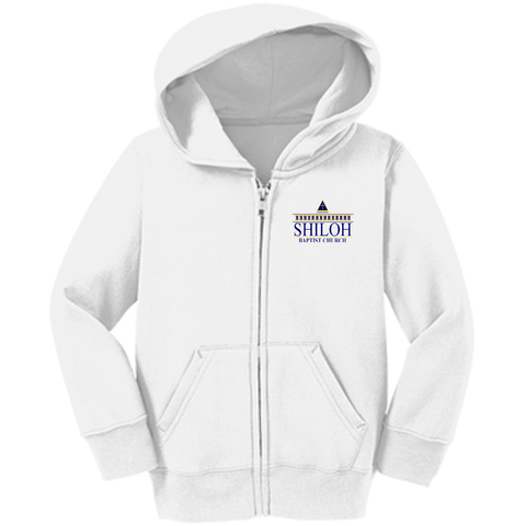 Shiloh Baptist Church CAR78TZH Precious Cargo Toddler Full Zip Hoodie