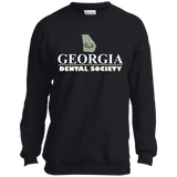 Georgia Dental Society (GDS) PC90Y Port and Co. Youth Crewneck Sweatshirt