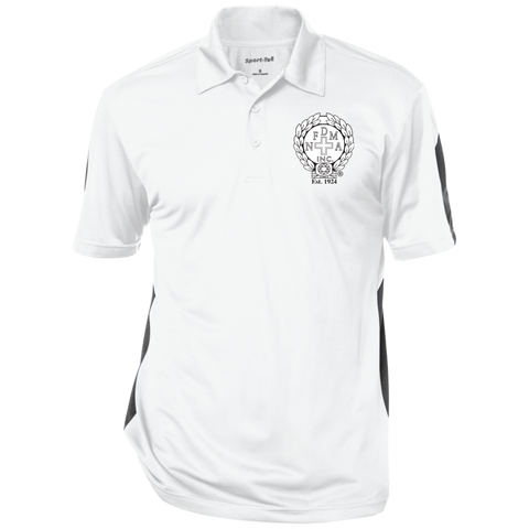 NFD&MA ST695 Sport-Tek Performance Textured Three-Button Polo