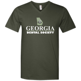 Georgia Dental Society (GDS) 982 Anvil Men's Printed V-Neck T-Shirt