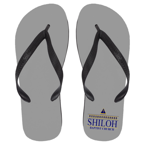 Shiloh Baptist Church 72030 Flip Flops - Large