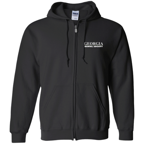 Georgia Dental Society (GDS) G186 Gildan Zip Up Hooded Sweatshirt