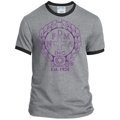 NFD&MA PC54R Port & Co. Ringer Tee