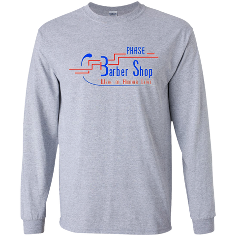 Phase 3 BarberShop G240 Gildan LS Ultra Cotton T-Shirt