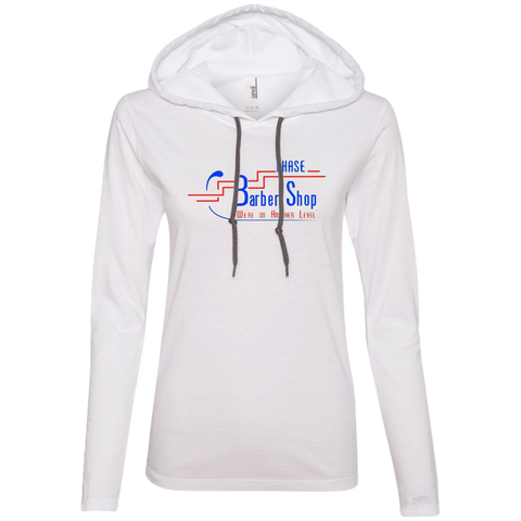 Phase 3 BarberShop 887L Anvil Ladies' LS T-Shirt Hoodie