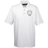 NFD&MA M345 Harriton Men's Snap Placket Performance Polo