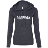 Georgia Dental Society (GDS) 887L Anvil Ladies' LS T-Shirt Hoodie