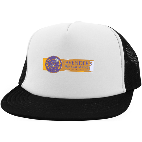Lavenders Funeral Service DT624 District Trucker Hat with Snapback