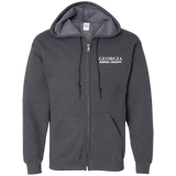 Georgia Dental Society (GDS) G186 Gildan Zip Up Hooded Sweatshirt