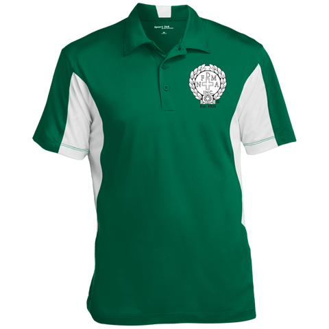 NFD&MA TST655 Sport-Tek Tall Colorblock Performance Polo