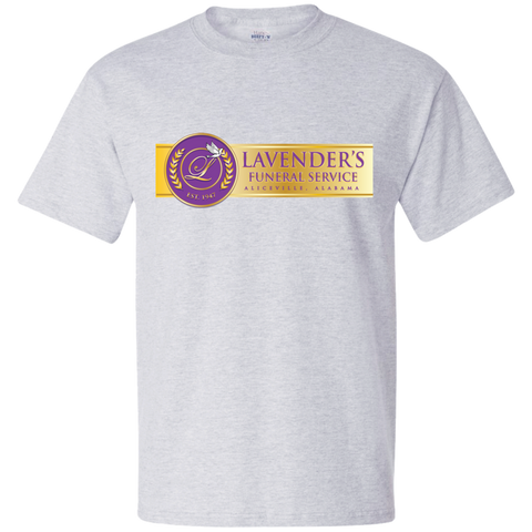 Lavenders Funeral Service 5180 Hanes Beefy T-Shirt