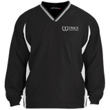 Trice Funeral Home JST62 Sport-Tek Tipped V-Neck Windshirt