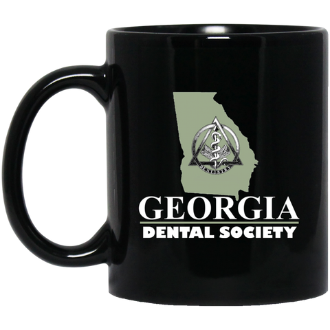 Georgia Dental Society (GDS) BM11OZ 11 oz. Black Mug