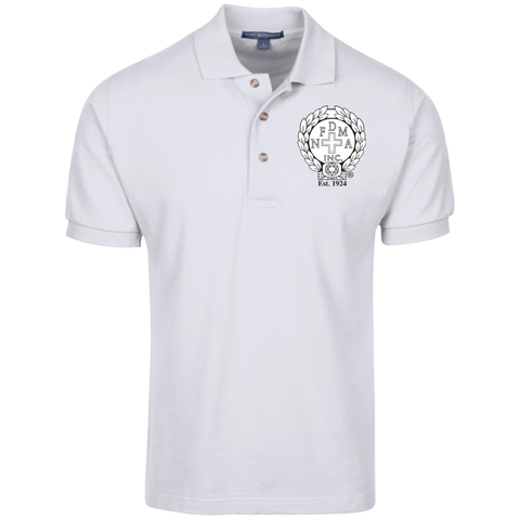 NFD&MA K420 Port Authority Cotton Pique Knit Polo