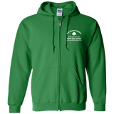 Burke Landscape Management G186 Gildan Zip Up Hooded Sweatshirt