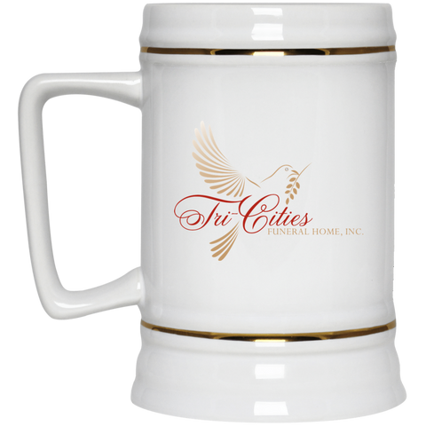 Tri-Cities Funeral Home 22217 Beer Stein 22oz.