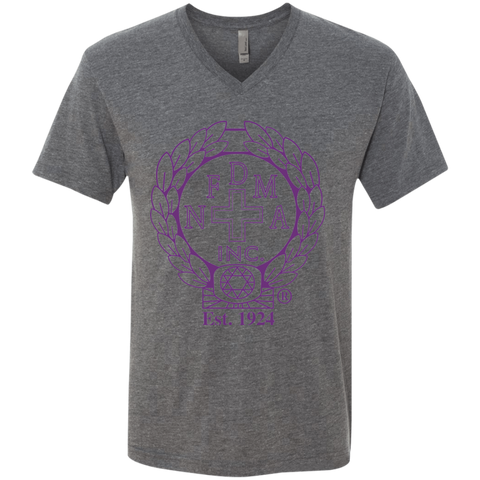 NFD&MA NL6040 Next Level Men's Triblend V-Neck T-Shirt