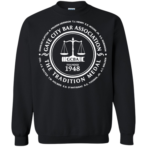 Gate City Bar G180 Gildan Crewneck Pullover Sweatshirt  8 oz.
