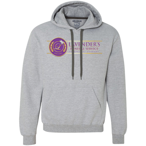 Lavenders Funeral Service G925 Gildan Heavyweight Pullover Fleece Sweatshirt
