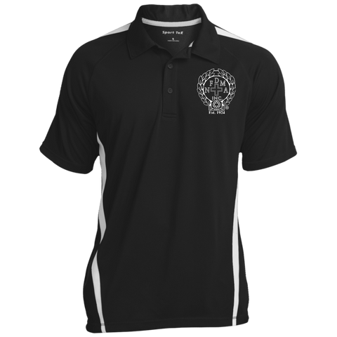 NFD&MA ST685 Sport-Tek Men's Colorblock 3-Button Polo