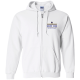 Shiloh Baptist Church G186 Gildan Zip Up Hooded Sweatshirt