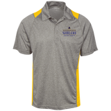Shiloh Baptist Church ST665 Sport-Tek Heather Moisture Wicking Polo
